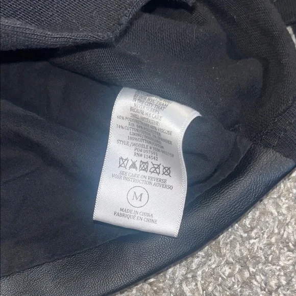 Blank NYC Women's Black Leather Jacket - Picture 4 of 4